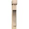 Ekena Millwork Westlake Block Rough Sawn Bracket w/ Offset Brace, Douglas Fir, 8"W x 36"D x 48"H BKT0806X36X48WTL05RDF - alternate 4